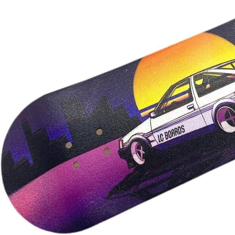 LC BOARDS FINGERBOARD 98X34 COMPLETE '86 GRAPHIC FOAM GRIP