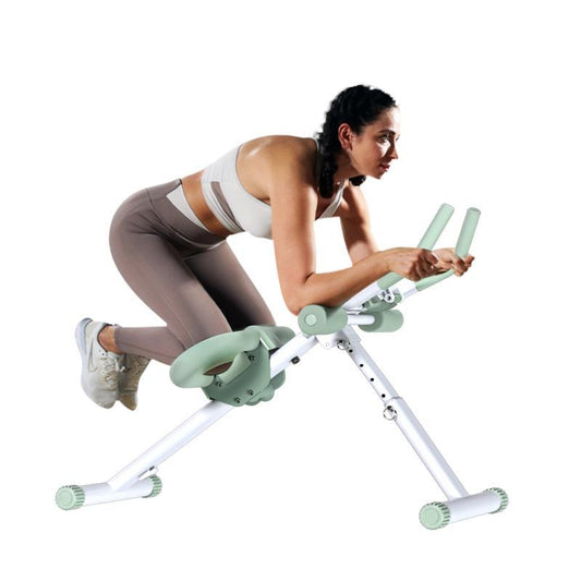 Finer Form Abslider Pro Ab Machine – At-Home Core Trainer with Glide Track, Targets Abs, Obliques, Hips, and Reduces Back & Neck Strain