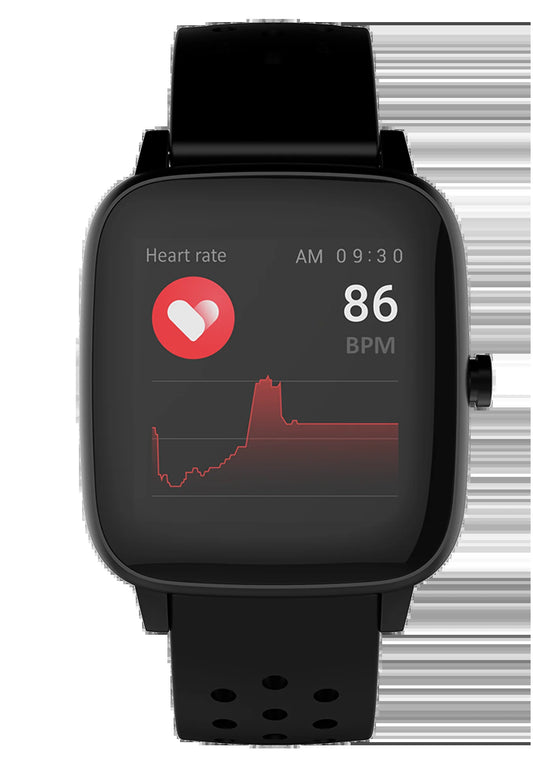 Supersonic Smartwatch with Dynamic Heart Rate, Temperature, Blood Oxygen, and Blood Pressure Monitor (SC-175SWT)
